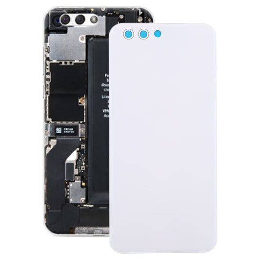 Battery Back Cover with Camera Lens & Side Keys for Asus ZenFone 4 ZE554KL(White) - Back Cover by buy2fix | Online Shopping UK | buy2fix
