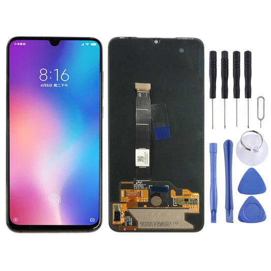 OLED LCD Screen for Xiaomi Mi 9 with Digitizer Full Assembly(Black) - LCD Screen by buy2fix | Online Shopping UK | buy2fix