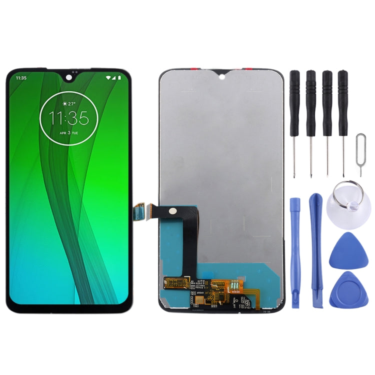 TFT LCD Screen for Motorola Moto G7 with Digitizer Full Assembly (Black) - LCD Screen by buy2fix | Online Shopping UK | buy2fix
