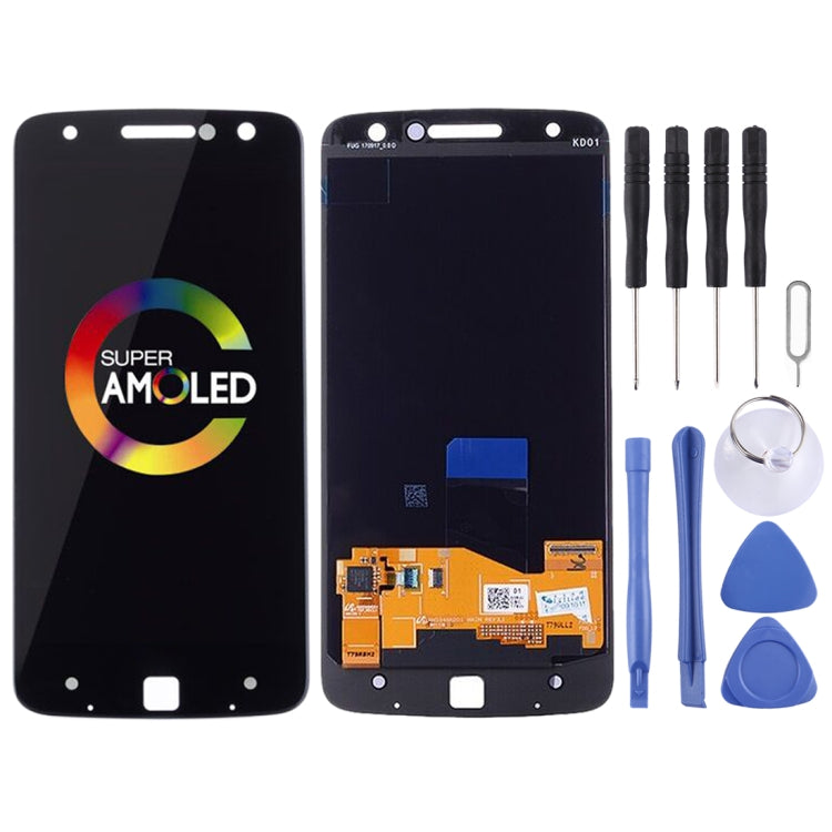TFT LCD Screen for Motorola Moto Z Droid / Moto Z XT1650-01 XT1650-03 with Digitizer Full Assembly(Black) - LCD Screen by buy2fix | Online Shopping UK | buy2fix