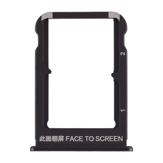 SIM Card Tray + SIM Card Tray for Xiaomi Mi Mix 3 (Black) - Card Tray by buy2fix | Online Shopping UK | buy2fix