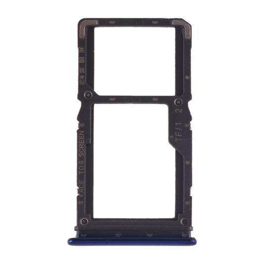 SIM Card Tray + SIM Card Tray / Micro SD Card Tray for Xiaomi Redmi Note 7 / Redmi Note 7 Pro(Blue) - Card Tray by buy2fix | Online Shopping UK | buy2fix