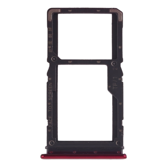SIM Card Tray + SIM Card Tray / Micro SD Card Tray for Xiaomi Redmi Note 7 / Redmi Note 7 Pro(Red) - Card Tray by buy2fix | Online Shopping UK | buy2fix