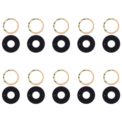 10 PCS Back Camera Lens Cover & Adhesive for Xiaomi Mi Mix2 - Camera by buy2fix | Online Shopping UK | buy2fix