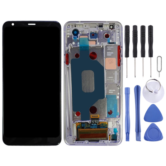 TFT LCD Screen for LG Stylo 4 / Q Stylo 4 / Q710 / Q710MS / Q710CS Digitizer Full Assembly with Frame(Pink) - For LG by buy2fix | Online Shopping UK | buy2fix