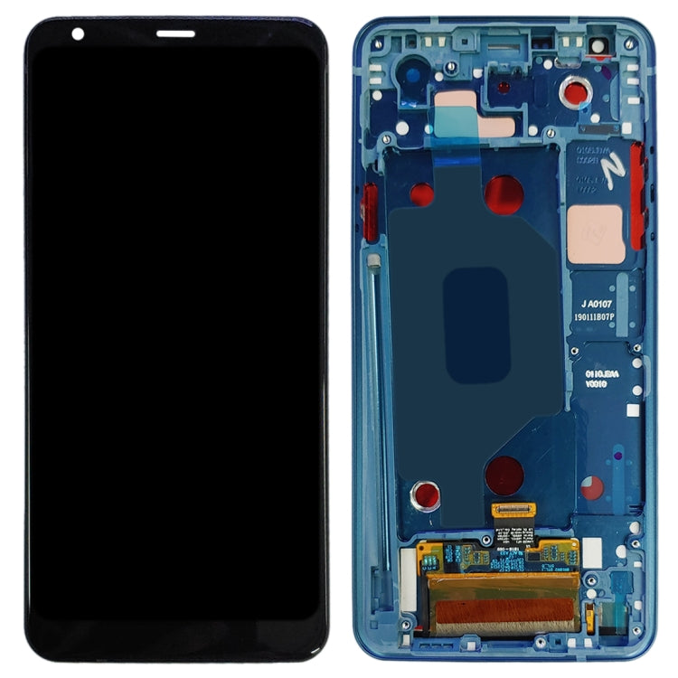 TFT LCD Screen for LG Stylo 4 / Q Stylo 4 / Q710 / Q710MS / Q710CS Digitizer Full Assembly with Frame(Blue) - For LG by buy2fix | Online Shopping UK | buy2fix