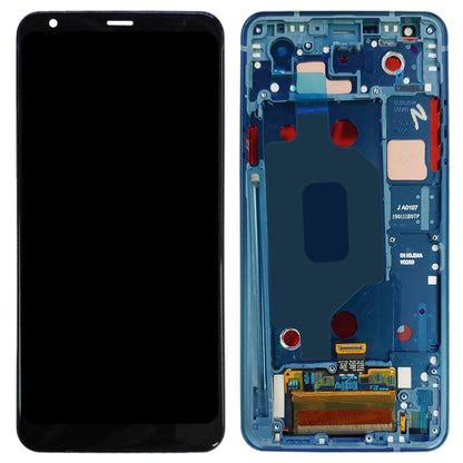 TFT LCD Screen for LG Stylo 4 / Q Stylo 4 / Q710 / Q710MS / Q710CS Digitizer Full Assembly with Frame(Blue) - For LG by buy2fix | Online Shopping UK | buy2fix