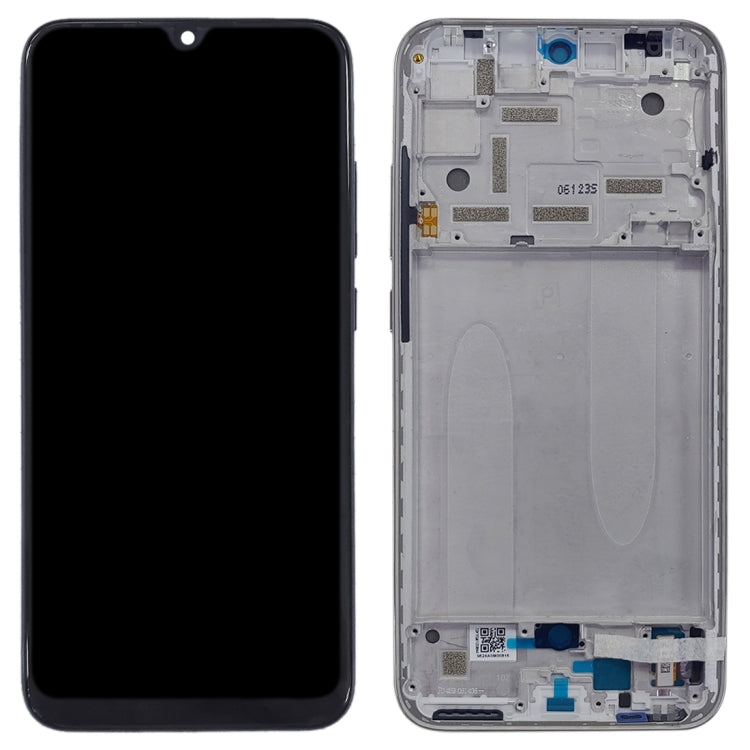 Original LCD Screen for Xiaomi Mi CC9e / Mi A3 Digitizer Full Assembly with Frame(Silver) - LCD Screen by buy2fix | Online Shopping UK | buy2fix