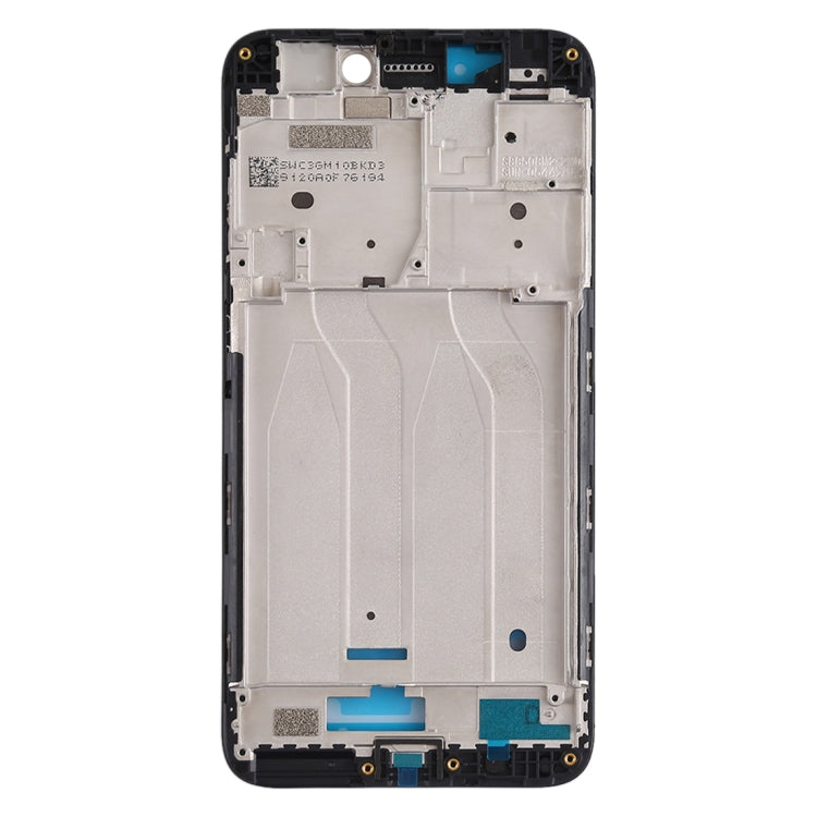 Front Housing LCD Frame Bezel Plate for Xiaomi Redmi Go(Black) - Frame Bezel Plate by buy2fix | Online Shopping UK | buy2fix