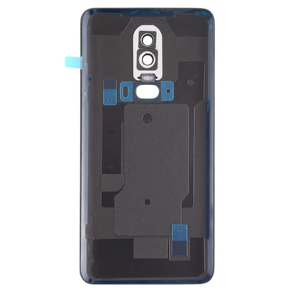 For OnePlus 6 Smooth Surface Battery Back Cover (Black) - Back Cover by buy2fix | Online Shopping UK | buy2fix