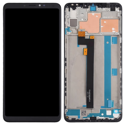 TFT LCD Screen for Xiaomi Mi Max 3 Digitizer Full Assembly with Frame(Black) - LCD Screen by buy2fix | Online Shopping UK | buy2fix