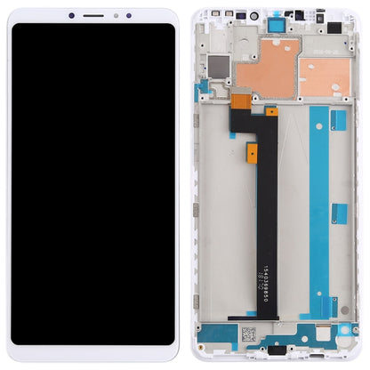 TFT LCD Screen for Xiaomi Mi Max 3 Digitizer Full Assembly with Frame(White) - LCD Screen by buy2fix | Online Shopping UK | buy2fix