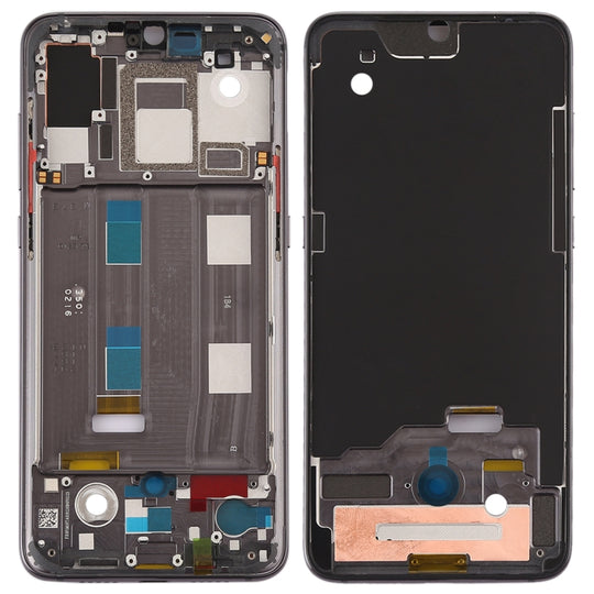 Plaque de lunette de cadre central pour Xiaomi Mi 9 (noir)