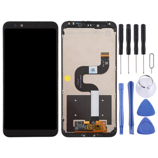 TFT LCD Screen for Xiaomi Mi 6X / A2 Digitizer Full Assembly with Frame(Black) - LCD Screen by buy2fix | Online Shopping UK | buy2fix