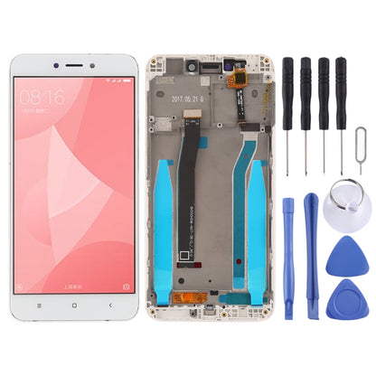 TFT LCD Screen for Xiaomi Redmi 4X Digitizer Full Assembly with Frame(White) - LCD Screen by buy2fix | Online Shopping UK | buy2fix