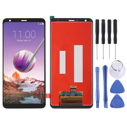 LCD-Bildschirm und Digitizer-Vollmontage für LG Stylo 4 / Q Stylo 4 / Q710 / Q710MS / Q710CS (Schwarz)
