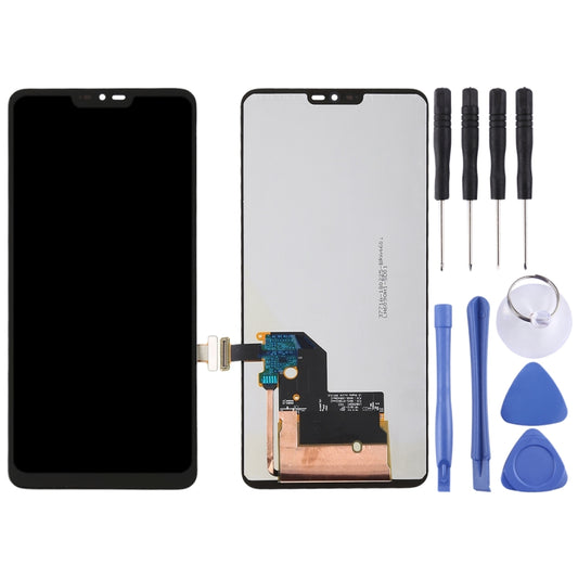 Original LCD Screen for LG G7 ThinQ / G710 G710EM G710PM G710VMP with Digitizer Full Assembly(Black) - For LG by buy2fix | Online Shopping UK | buy2fix