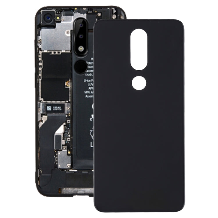 Back Cover for Nokia 5.1 Plus (X5)(Black) - Back Cover by buy2fix | Online Shopping UK | buy2fix