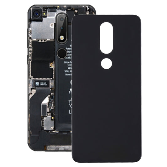 Back Cover for Nokia X6 (2018)(Black) - Back Cover by buy2fix | Online Shopping UK | buy2fix