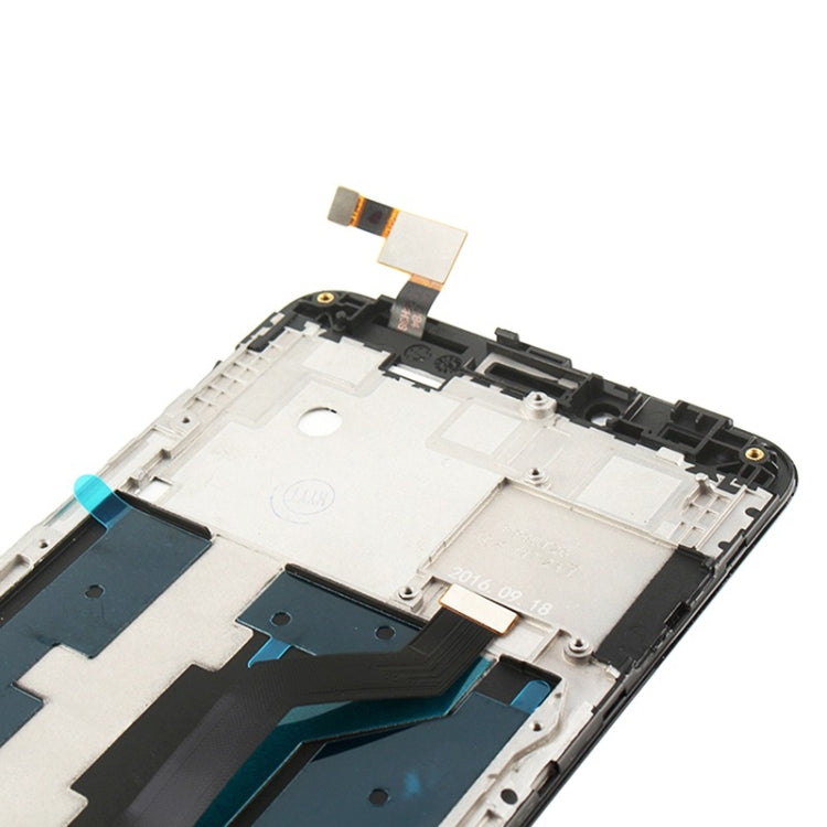 OEM LCD Screen For ZTE ZMax Pro / Z981 Digitizer Full Assembly with Frame（Black) - For ZTE by buy2fix | Online Shopping UK | buy2fix