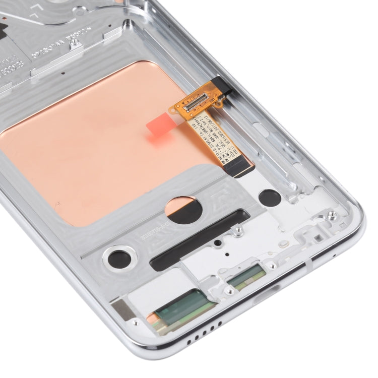LCD Screen and Digitizer Full Assembly with Frame for LG V30(Silver) - For LG by buy2fix | Online Shopping UK | buy2fix