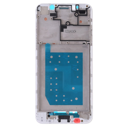 Front Housing LCD Frame Bezel Plate for Huawei Y5 Prime (2018)(White) - Full Housing Cover by buy2fix | Online Shopping UK | buy2fix