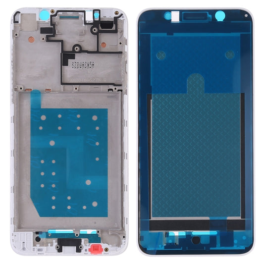 Front Housing LCD Frame Bezel Plate for Huawei Y5 Prime (2018)(White) - Full Housing Cover by buy2fix | Online Shopping UK | buy2fix
