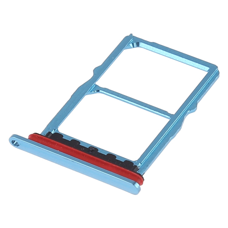SIM Card Tray + NM Card Tray for Huawei P30 (Blue) by buy2fix
