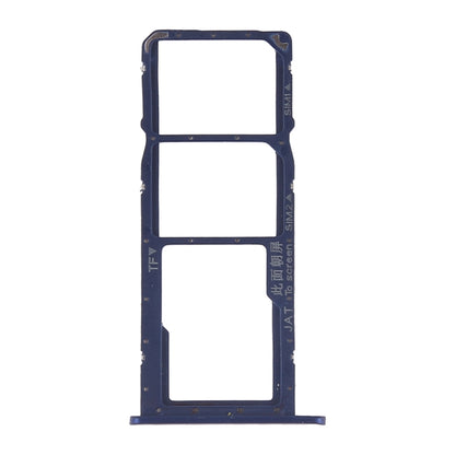 SIM Card Tray + SIM Card Tray + Micro SD Card for Huawei Honor Play 8A (Blue) by buy2fix