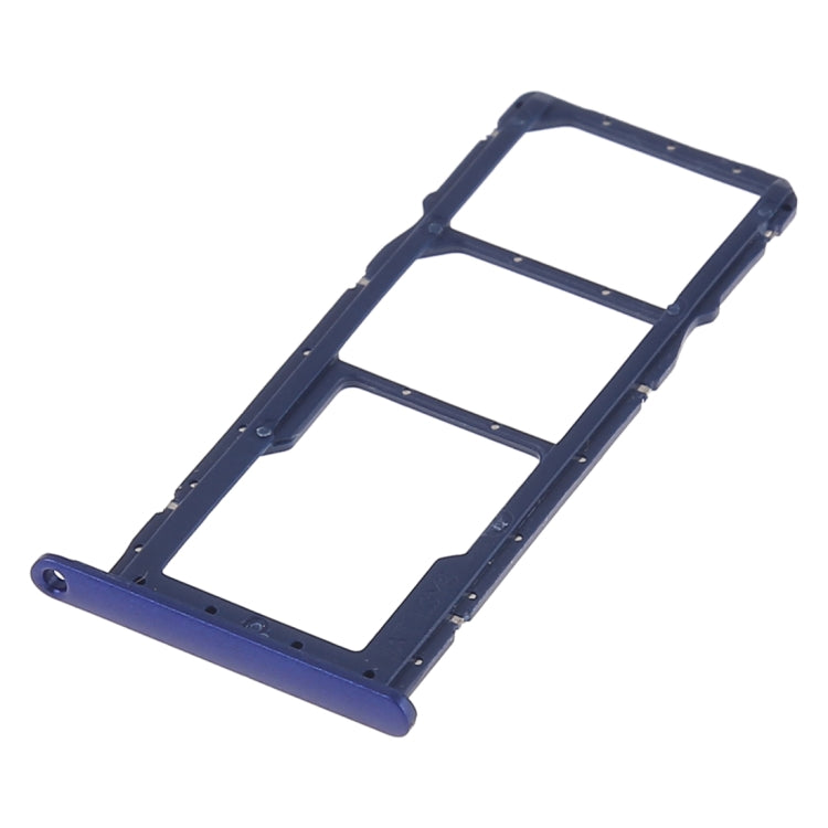 SIM Card Tray + SIM Card Tray + Micro SD Card for Huawei Honor Play 8A (Blue) by buy2fix