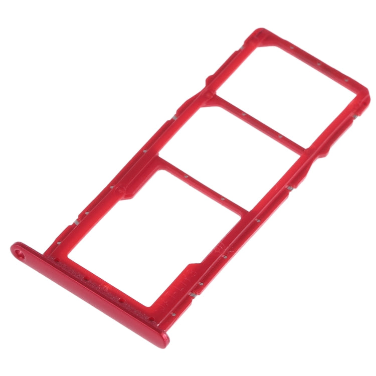 SIM Card Tray + SIM Card Tray + Micro SD Card for Huawei Honor Play 8A (Red) by buy2fix