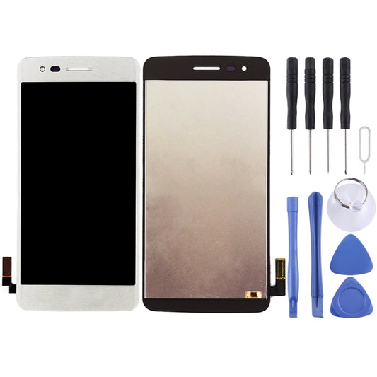 TFT LCD Screen for LG K8 2017 US215 M210 M200N with Digitizer Full Assembly (Silver) - For LG by buy2fix | Online Shopping UK | buy2fix