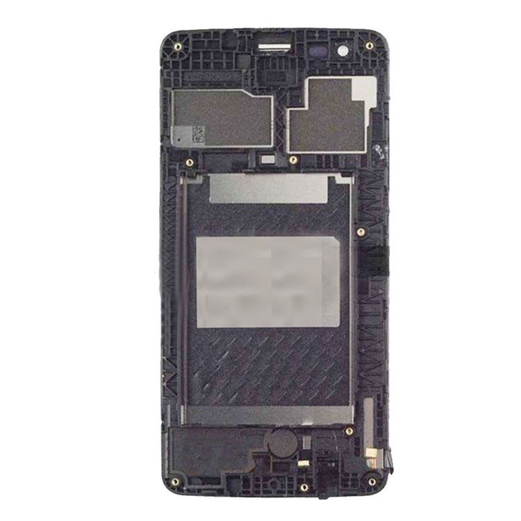 TFT LCD Screen for LG K8 2017 US215 M210 M200N with Digitizer Full Assembly with Frame  (Silver) - For LG by buy2fix | Online Shopping UK | buy2fix