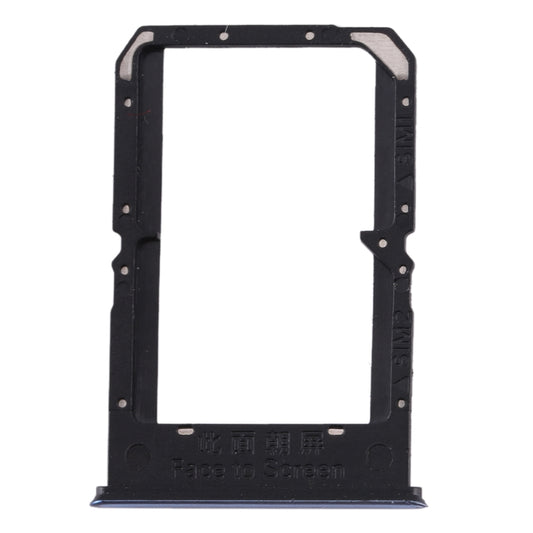 For OPPO Reno3/K7 5G/Find X2 Lite SIM Card Tray + SIM Card Tray(Blue) - Card Tray by buy2fix | Online Shopping UK | buy2fix