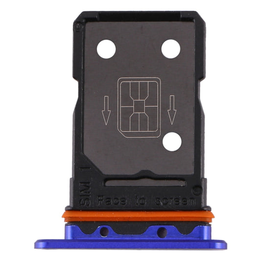 For OPPO Reno3 Pro 5G / Find X2 Neo SIM Card Tray(Blue) - Card Tray by buy2fix | Online Shopping UK | buy2fix