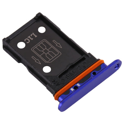For OPPO Reno3 Pro 5G / Find X2 Neo SIM Card Tray(Blue) - Card Tray by buy2fix | Online Shopping UK | buy2fix