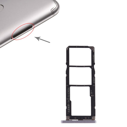 SIM Card Tray + SIM Card Tray + Micro SD Card for Xiaomi Redmi S2(Grey) - Card Tray by buy2fix | Online Shopping UK | buy2fix