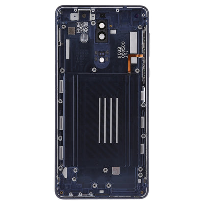 Battery Back Cover with Camera Lens & Side Keys for Nokia 8(Blue) - Back Cover by buy2fix | Online Shopping UK | buy2fix