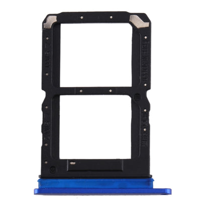 For OPPO Reno Ace SIM Card Tray + SIM Card Tray (Blue) - Card Tray by buy2fix | Online Shopping UK | buy2fix