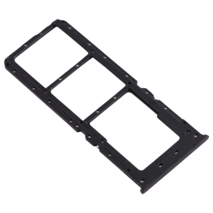 For OPPO A11x/A11/A9(2020)/A5(2020) SIM Card Tray + SIM Card Tray + Micro SD Card Tray (Black) - Card Tray by buy2fix | Online Shopping UK | buy2fix