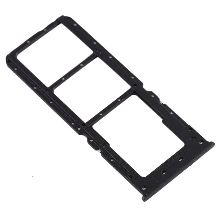 For OPPO A11 SIM Card Tray + SIM Card Tray + Micro SD Card Tray (Black) - Card Tray by buy2fix | Online Shopping UK | buy2fix