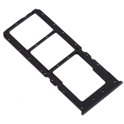 For OPPO A11 SIM Card Tray + SIM Card Tray + Micro SD Card Tray (Black) - Card Tray by buy2fix | Online Shopping UK | buy2fix