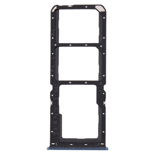 For OPPO A11 SIM Card Tray + SIM Card Tray + Micro SD Card Tray (Blue) - Card Tray by buy2fix | Online Shopping UK | buy2fix