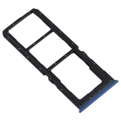 For OPPO A11 SIM Card Tray + SIM Card Tray + Micro SD Card Tray (Blue) - Card Tray by buy2fix | Online Shopping UK | buy2fix