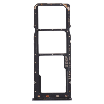 For Realme X Lite SIM Card Tray + SIM Card Tray + Micro SD Card Tray (Black) - Card Tray by buy2fix | Online Shopping UK | buy2fix