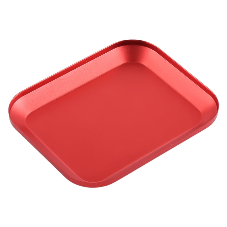 Aluminium Alloy Screw Tray Phone Repair Tool(Red) - Magnetic Screws Mat by buy2fix | Online Shopping UK | buy2fix