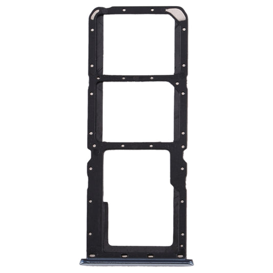 For Realme X2 SIM Card Tray + SIM Card Tray + Micro SD Card Tray (Silver) - Card Tray by buy2fix | Online Shopping UK | buy2fix