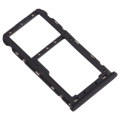 For Meizu M6T SIM Card Tray + SIM / Micro SD Card Tray (Black) - For Meizu by buy2fix | Online Shopping UK | buy2fix