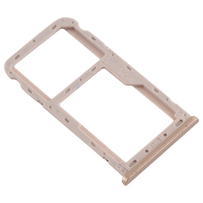 For Meizu M6T SIM Card Tray + SIM / Micro SD Card Tray (Gold) - For Meizu by buy2fix | Online Shopping UK | buy2fix