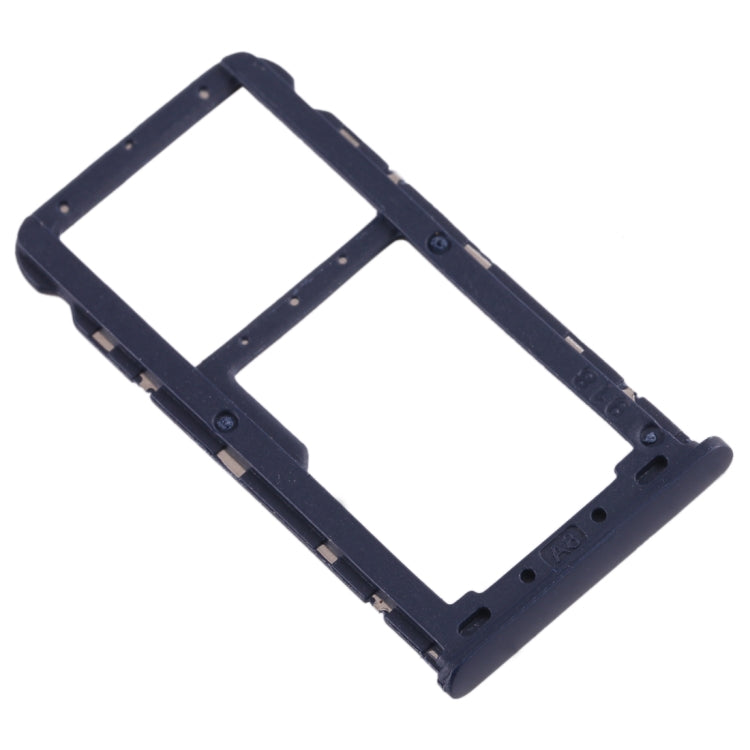 For Meizu M6T SIM Card Tray + SIM / Micro SD Card Tray (Blue) - For Meizu by buy2fix | Online Shopping UK | buy2fix